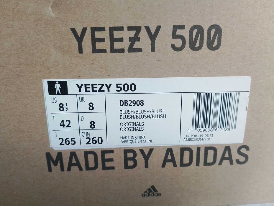 Adidas Yeezy 500 Blush