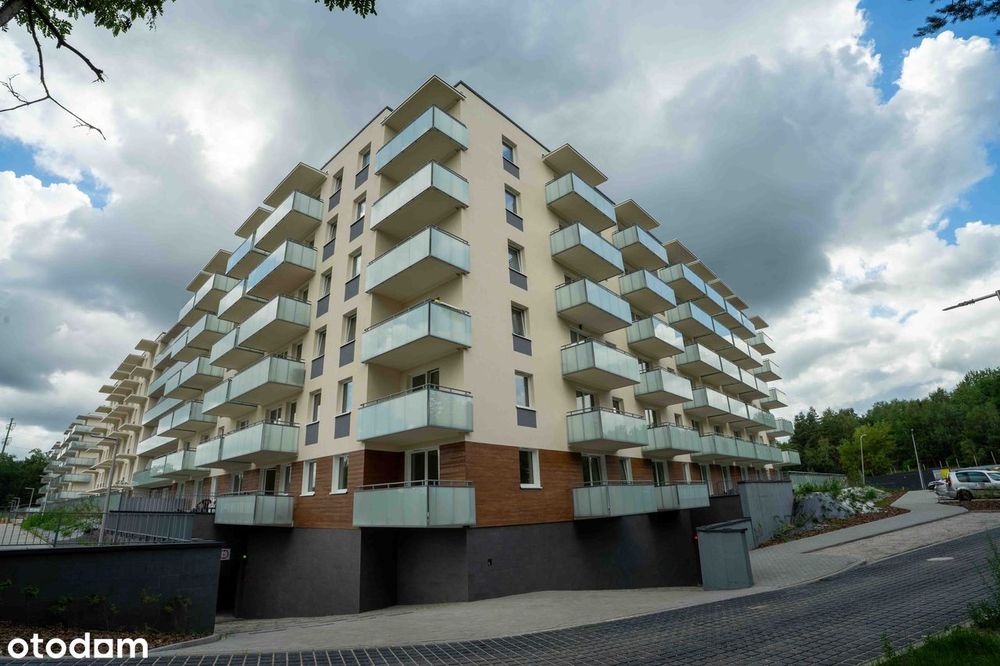 Leśny Dwór II — 3 pokoje 50,8 m², 5 piętro, bez prowizji + komórka