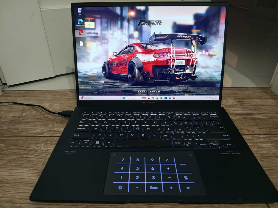 Asus ZenBook 14" WQXGA i5 12GEN 16x4.40Ghz,16GB-DDR5,512GB/Jak NOWY