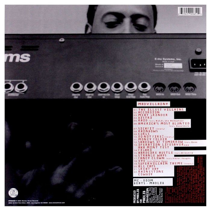 Вінілова платівка Madvillain – Madvillainy 2LP