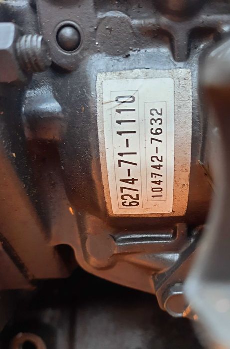 koparka mecalac silnik cummins B3.3 63 KW na części głowica tłok miska