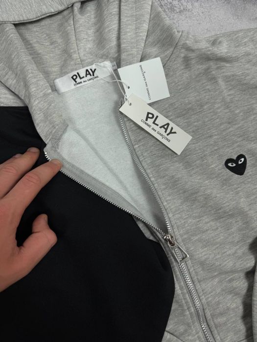 Зіп худі CDG Play (S,M,L,XL)