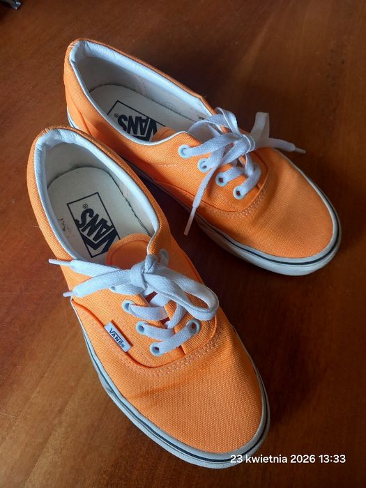 Nowe Vansy unisex 36,5 pomarańczowe 23cm