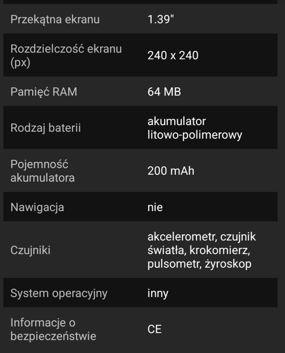 Smartwatch męski