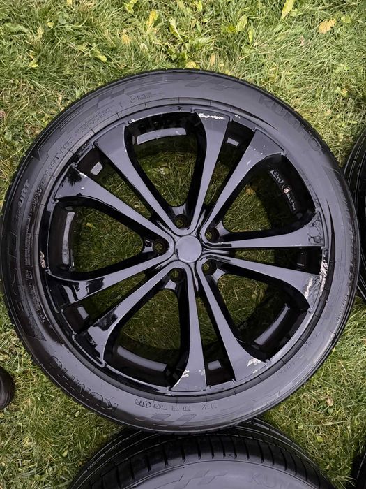 Alufelgi i opony 20" cali jak nowe 245/45/R20, dystanse 114,3* komplet