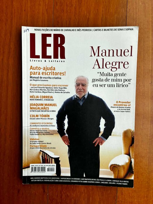 Revista LER: Manuel Alegre