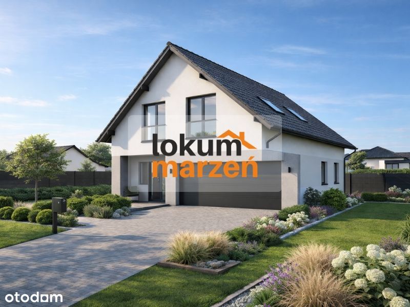 Przestronny dom w stanie surowym – Dębno Polskie | 286,69 m²