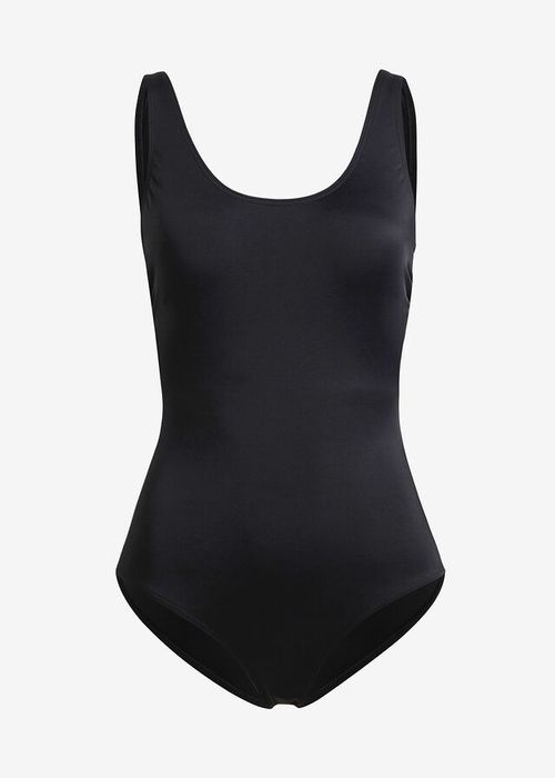 B.P.C kostium jednoczęściowy czarny gładki 42.