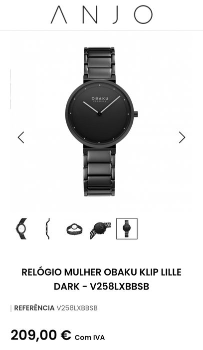 Relógio Obaku Unissexo como Novo