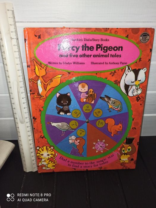 Книга на английском языке Percy the pigeon
