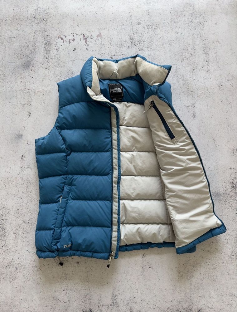 Женская пуховая жилетка The north face оригинал ( размер L ): 750 грн ...