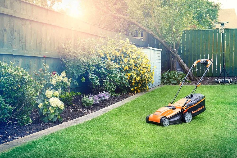 косарка електрична газонокосарка Lawnmaster MEB1434M 1400Вт до 300м.кв