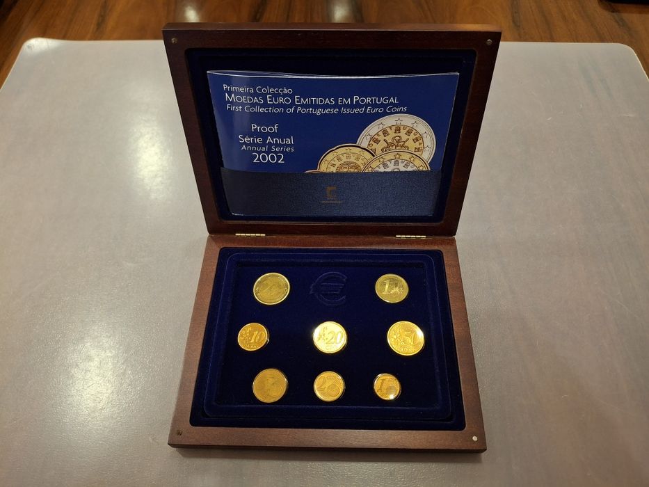 Moedas Série Anual 2002 Proof