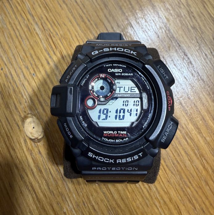 Zegarek Casio Mudman G-9300-1ER - polska dystrybucja