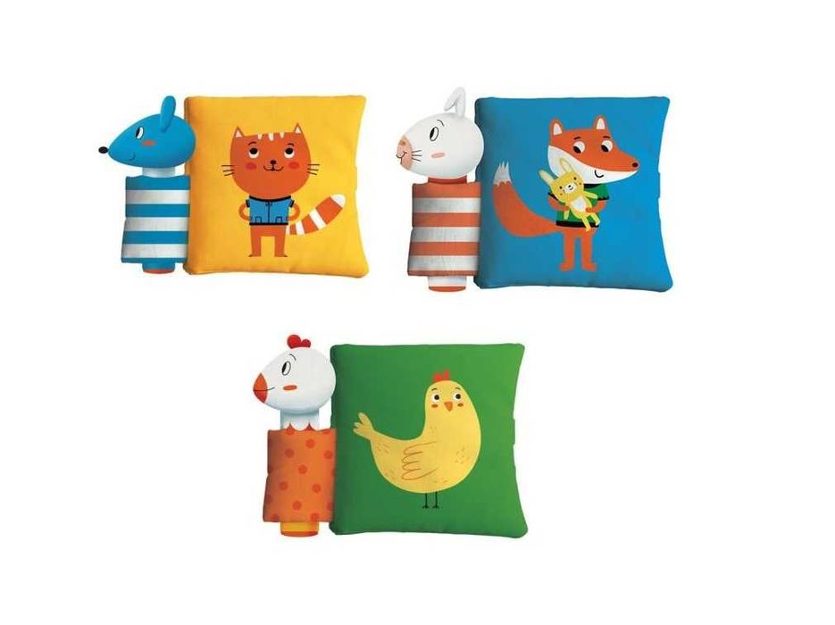 O Meu Livro Fofinho e Divertido: Raposa e Coelho/Gato e Rato / ..