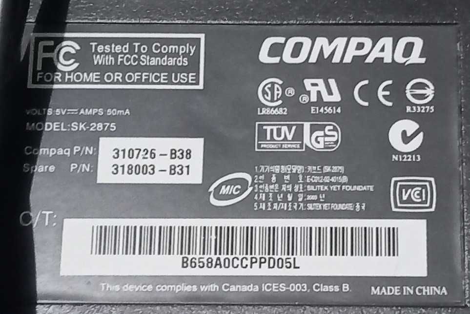 Klawiatura komputerowa Compaq Stargard • OLX.pl