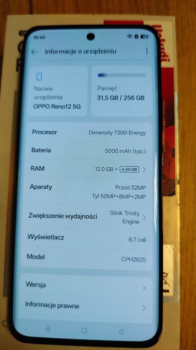 Oppo Reno 12 5G 12/256