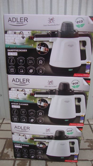 пароочисник Adler AD 7038 пароочиститель парогенератор уборка чистка