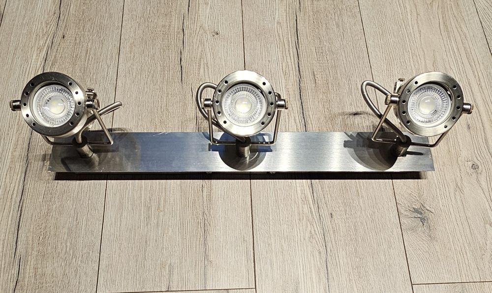Lampa sufitowa , szczotkowana stal Żarówki Led 4.8
Stan
