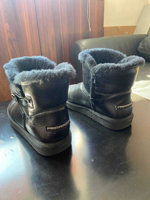 Zimowe buty ze sztucznego futra