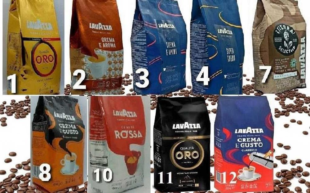 Кава Лавацца/Lavazza/зерно/мелена/Кофе