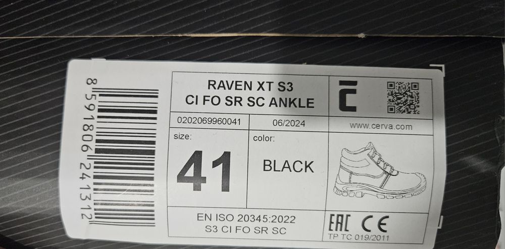 Buty robocze RAVEN XT S3 SRC