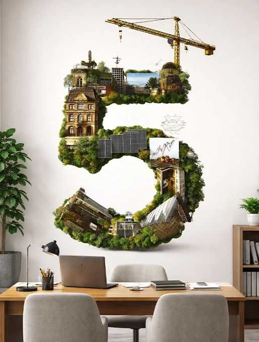 Druk ścienny UV, grafika jaka chcesz