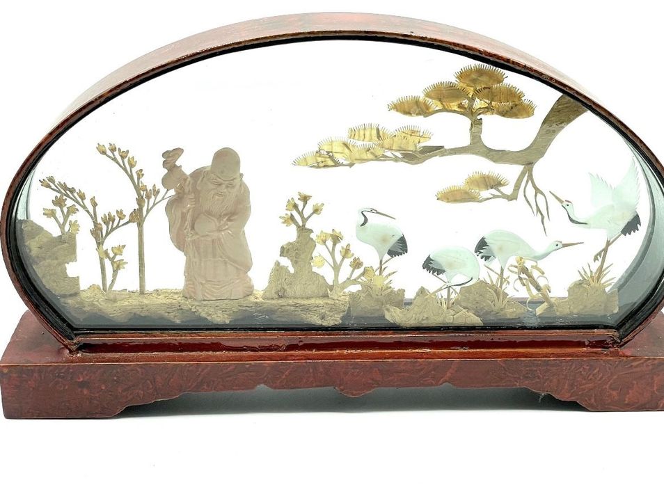 Quadro antigo oriental