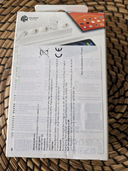 Ładowarka PD 30W Iphone kabel lightning