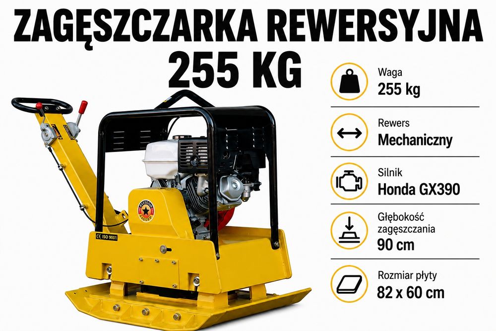 Zagęszczarka rewersyjna