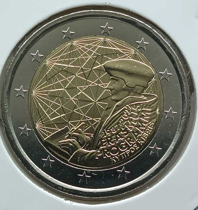 2€ -  Erasmus - Conjunto das 23 moedas  2022