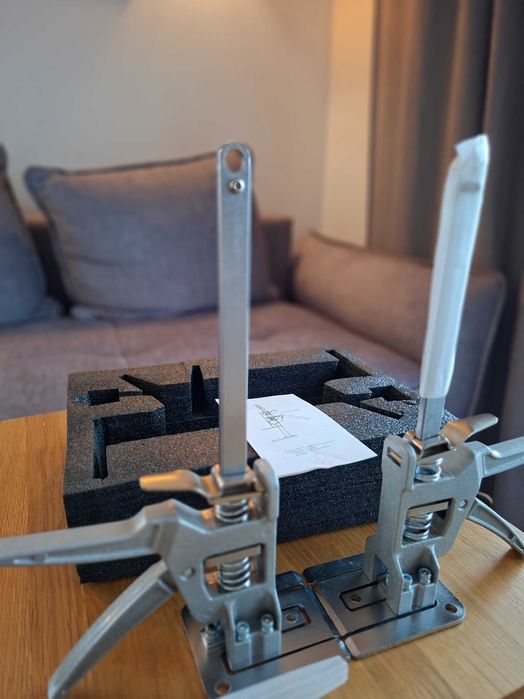 2x Podnośnik ręczny Jack Tool ze skalą – MaxAwe | 240 kg