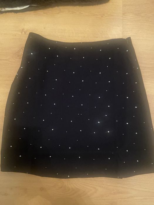 Spodnixa czarna z diamencikamk