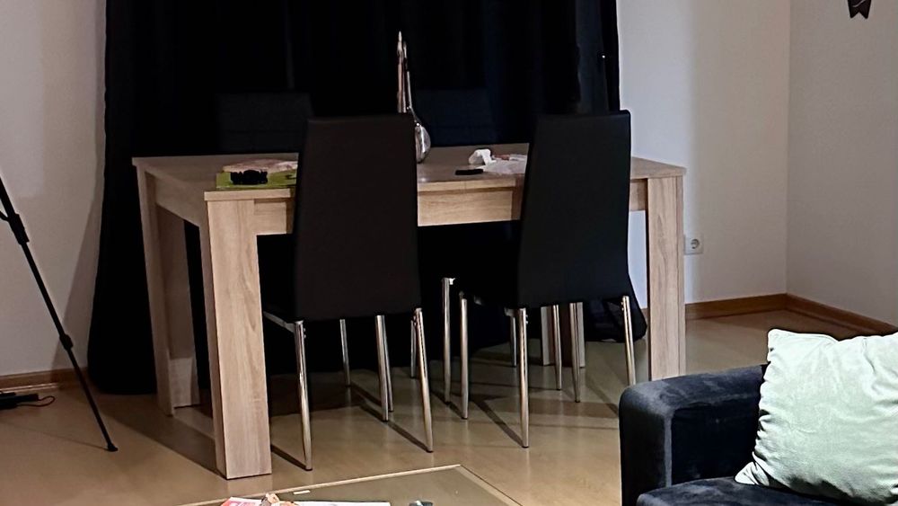 Mesa de jantar extensível