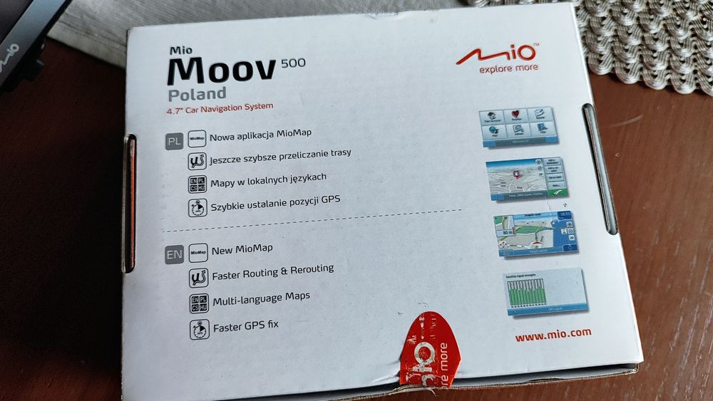 Nawigacja Mio Moov 500