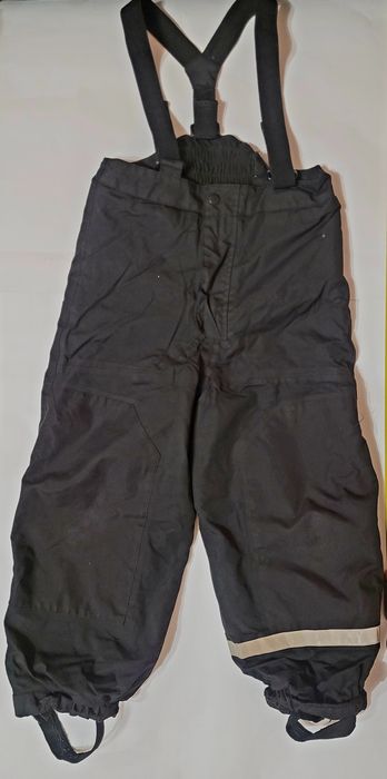 Дитячі утеплені штани на підтяжках.  6-8років