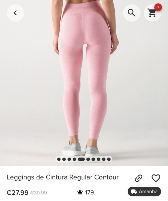 Leggina rosa claro prozis