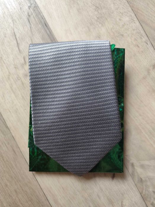 Krawat męski jasny niebieski