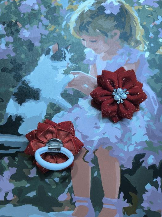 Резиночки ручної роботи для волосся