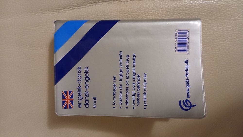 Mini słownik dunsko angielski  i angielsko-duński