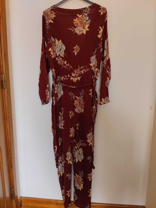 Macacão floral Natura