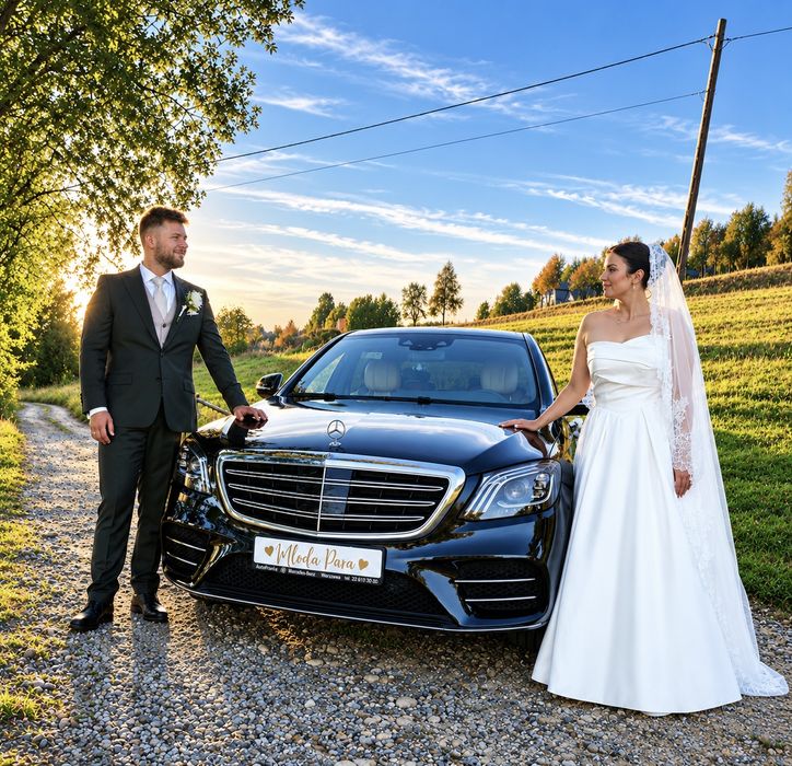 Auto do ślubu Mercedes Klasy S Limuzyna (wynajem)