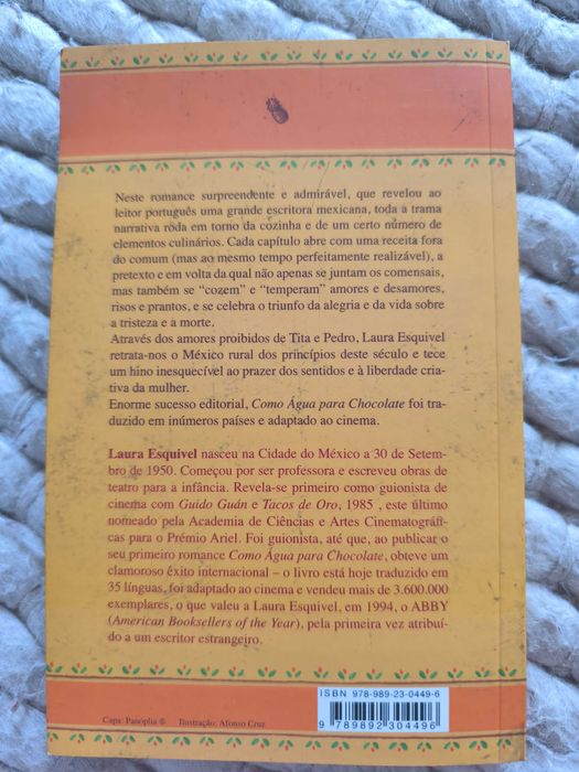Como Água para Chocolate
de Laura Esquível