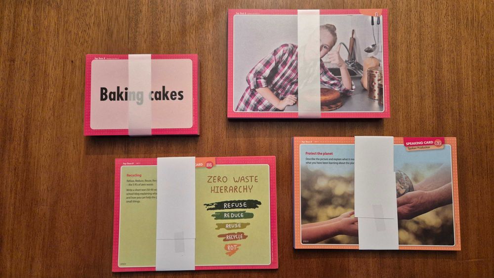 Vendo Pasta de Materiais Speaking & Writing KIT TOP TEEN 8 - NOVA !