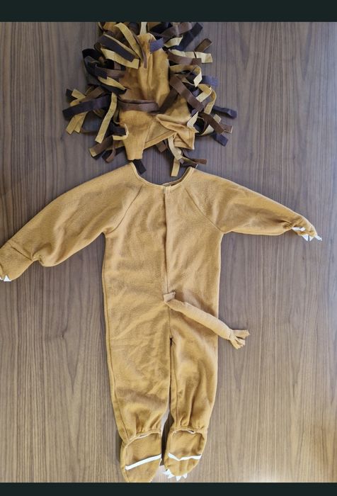 Fato leão_carnaval_halloween