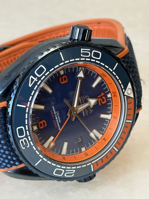 Omega seamaster ocean planet big blue automat