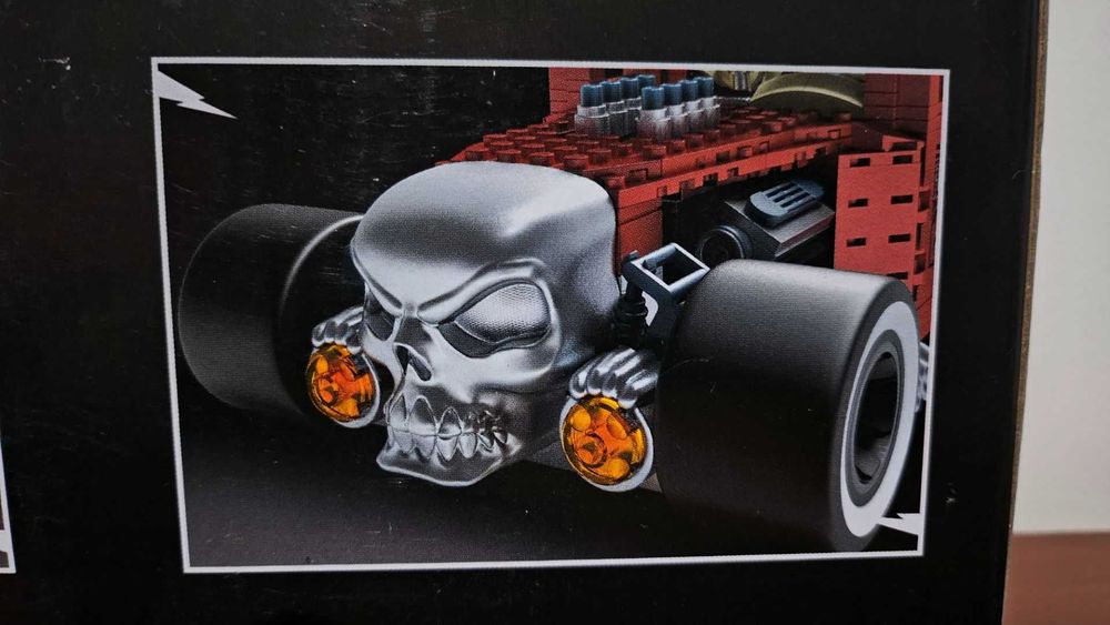 Mega Hot Wheels Bone Shaker, inclui veículo Die-Cast, 904 peças