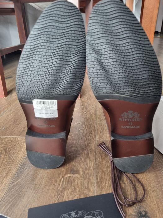NOWE buty Witthen 43 ręcznie robione