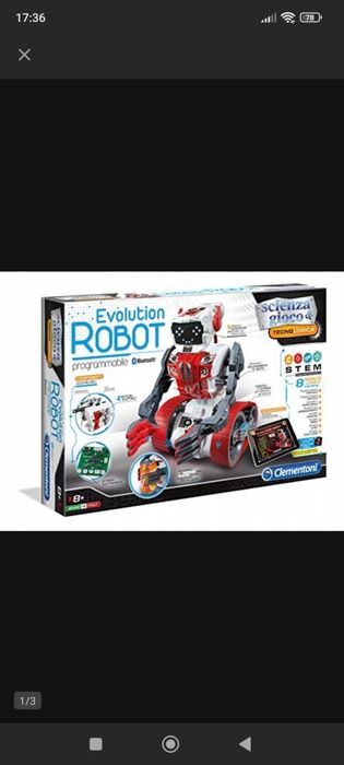 Robot Clementoni interaktywny aplikacja