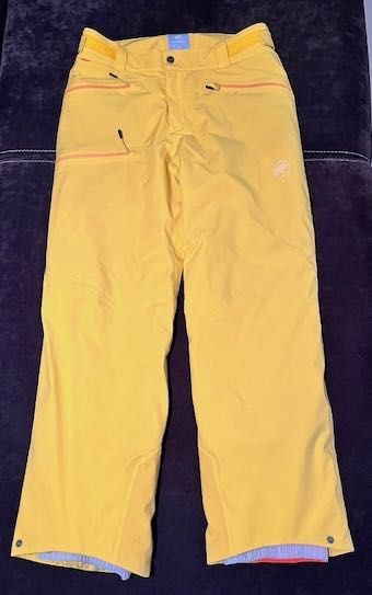 Męskie spodnie narciarskie Mammut Stoney rozm. 52